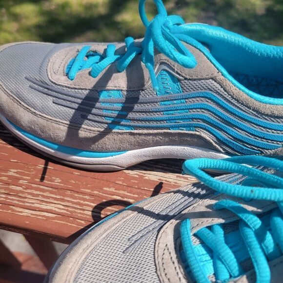 Dansko Women's Blue Mesh Lace Up Slip Resistant Running Sneakers Shoes Size 38 - Picture 11 of 12